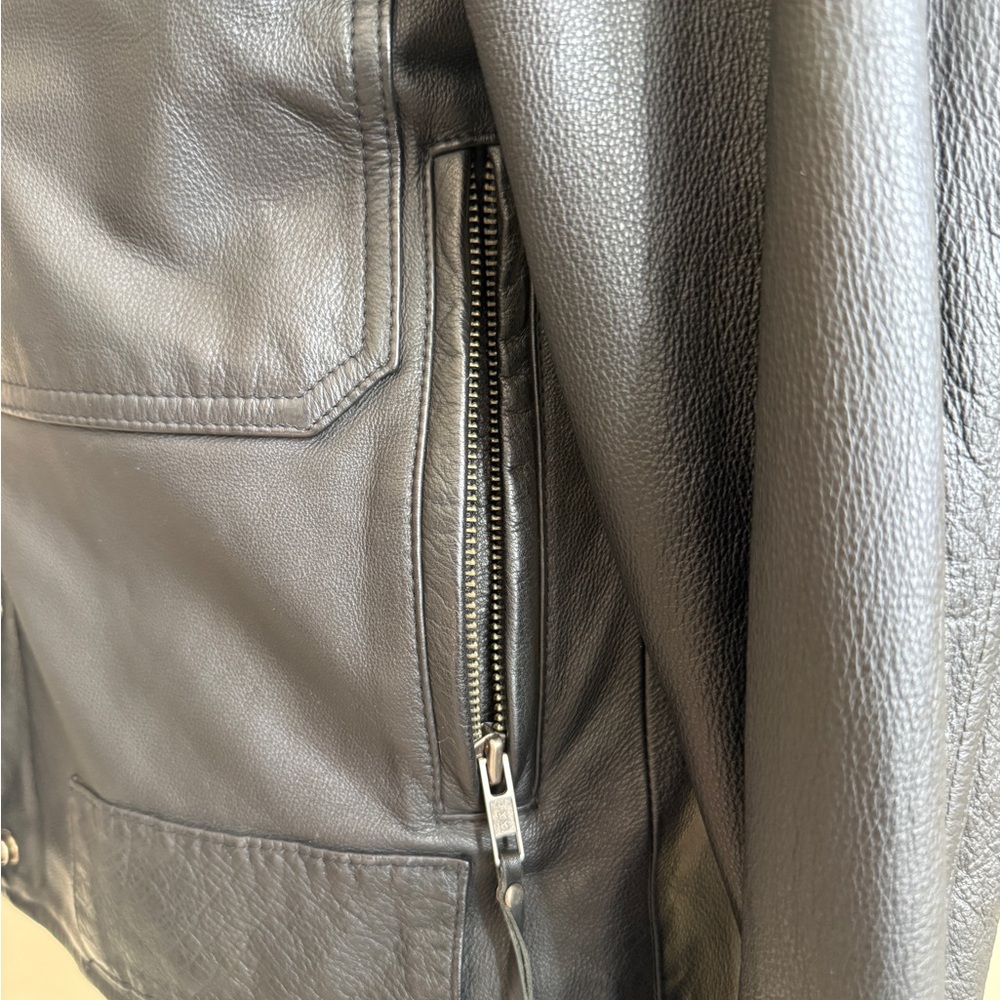 Vintage Harley Davidson “An American Legend” Genuine Leather Jacket * Womens XS - Picture 7 of 15